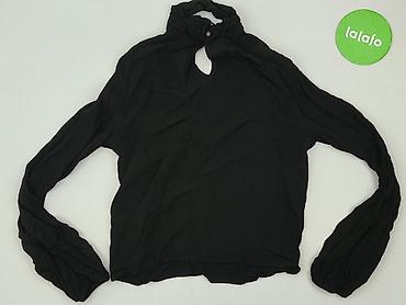 bluza czarna pull and bear: Bershka, Bluzka damska, rozmiar XS — 3