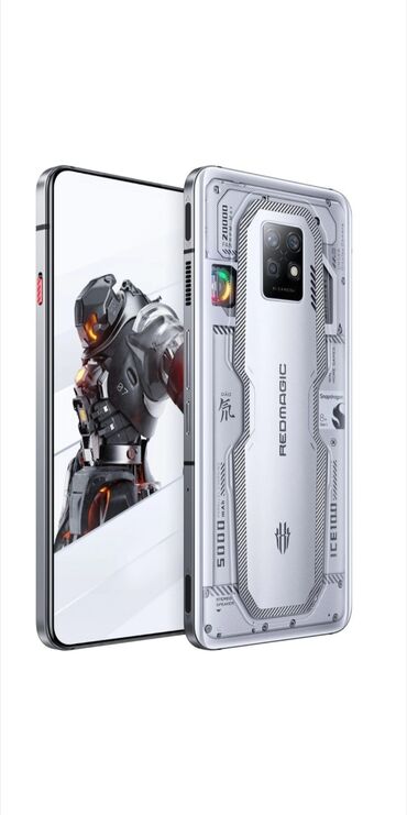 wahl magic clip: ZTE Nubia Red Magic 7S Pro | 512 GB | rəng - Gümüşü | Barmaq izi, İki sim kartlı