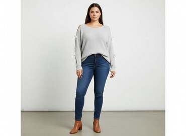swetry mlodziezowe damskie: Sweter damski, rozmiar 2XL