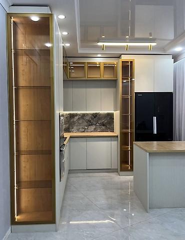 metbex ikinci el: Sifarişlə mətbəx dəsti, Özü çəkən petlələr, Teksturalı laminat — 2