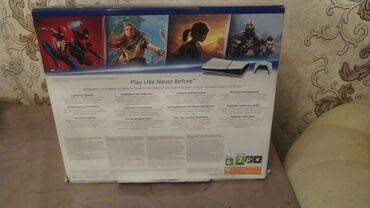 PS5 (Sony PlayStation 5): Sony PlayStation 5 1TB (PS5) – Diskli versiya Komplekt: - PS5 konsolu — 10