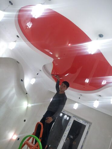 Натяжной потолок: Натяжной потолок 3D потолки, Матовое, Глянцевое Бесплатная консультация, Демонтаж, Бесплатный замер — 10