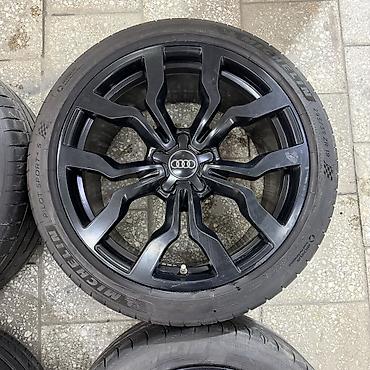 Колеса в сборе: Колеса в сборе 295 / 35 / R 19, Лето, Б/у, Комплект, Легковые, Литые, отверстий - 5 — 6