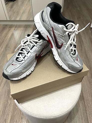 pull and beer: 🔥Оригинал Nike Initiator (Silver/Red) — Размер 42.5 / 27 см (Из — 3