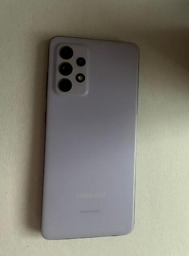 note 2: Samsung Galaxy A52, Б/у, 256 ГБ, цвет - Фиолетовый, 2 SIM — 2