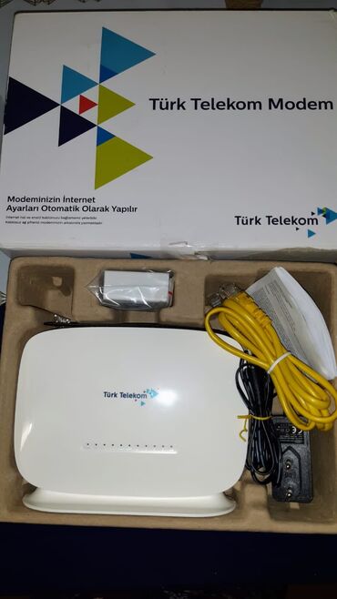 15 manatliq internet paketi: Yeni internet modemi 30 manat