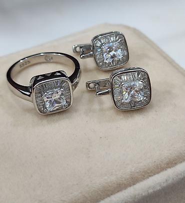 Серебряные наборы украшений: Набор украшений, Проба 925, Женские, Новый — 2