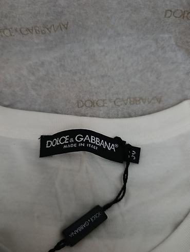 Kişi geyimləri: Futbolka, Dolce & Gabbana, rəng - Ağ — 3