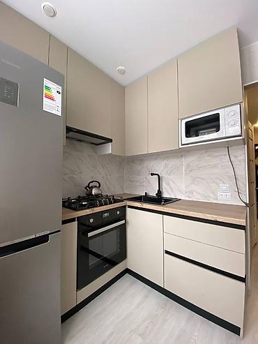 Кухонные гарнитуры: Кухонный гарнитур, Новый, цвет - Серый, ДСП, Бесплатная доставка — 24