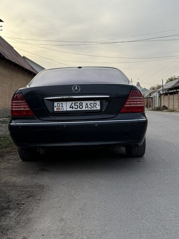 Mercedes-Benz: Mercedes-Benz S-Class: 1999 г., 5 л, Типтроник, Бензин, Седан — 8