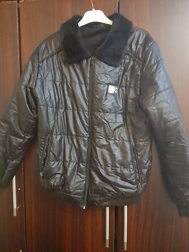 north face az: Qışlıq ikiüzlü kişi gödəkçəsi - Rəng: qara - Model: qısa, klassik — 4