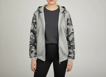 bluzy dla nastolatków cropp: Women`s hoodie, size 2XL (EU 44)