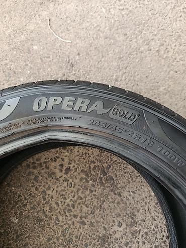 шина размер: Комплект летних шин Opera Gold — 4 штуки. - Размер: 245/45 ZR18 - — 4