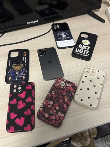 Apple iPhone: IPhone 12 Pro Max, Новый, 128 ГБ, Jet Black, Защитное стекло, Чехол, 72 % — 1