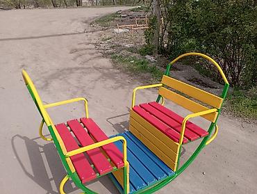 детскую колыбельку: Садовые качели Без крыши — 5