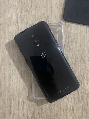 смартфон google nexus 6: OnePlus 6T, Колдонулган, 128 ГБ, түсү - Кара, 2 SIM