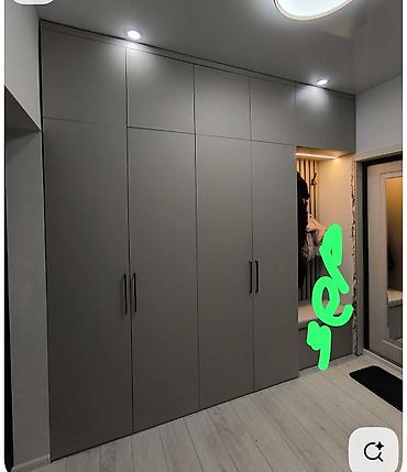 Гарнитуры для прихожей: Гарнитур для прихожей, Шкаф, цвет - Серый — 2