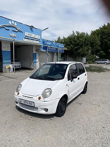 козырек 124: Daewoo Matiz: 2005 г., 0.8 л, Механика, Бензин, Хэтчбэк — 3