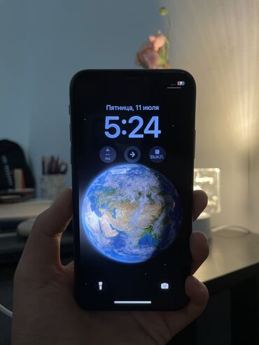 редми пад се цена в бишкеке: IPhone Xs, Колдонулган, 64 ГБ, Jet Black, Кулакчындар, 81 %