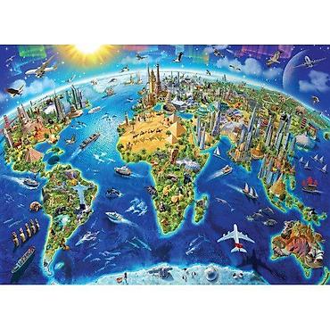 termofor za bebe: Puzzle 4000 elemenata – igračka za stariju decu Izazovna slagalica sa — 1