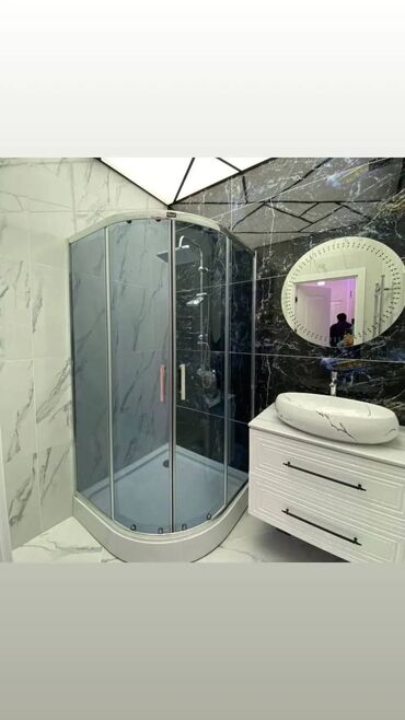 Duş kabinaları, arakəsmələr: Yeni Üstü açıq kabina, Pulsuz çatdırılma — 20
