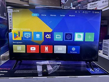 ТВ и видео: Телевизоры Samsung 43 дюймовый 102 см диагональ с интернетом!! Низкая — 4