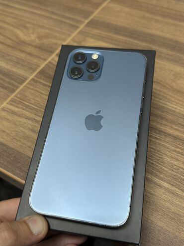 Apple iPhone: IPhone 12 Pro, 256 GB, Pacific Blue, Face ID