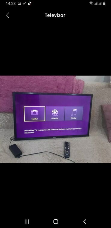 Televizorlar: Televizor Samsung Led 32" FHD (1920x1080), Ödənişli çatdırılma