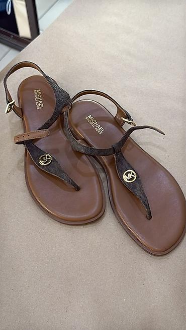 tory burch: Босоножки, 37, Michael Kors, Новый, цвет - Коричневый — 1
