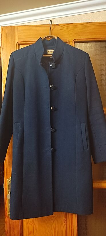 пальто женское: Пальто 2XL (EU 44), цвет - Синий
