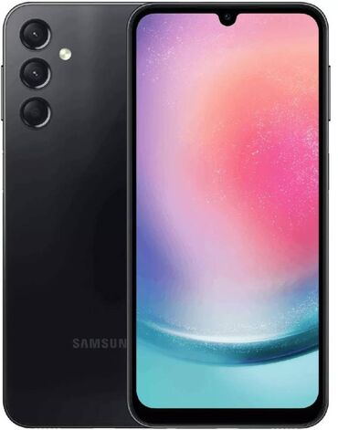 samsunq a24: Samsung Galaxy A24 4G, 128 ГБ, цвет - Черный, Гарантия, Кредит, Битый