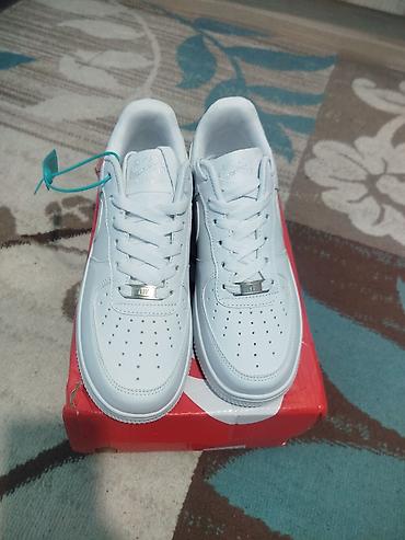 air force 1: Кроссовки Nike Air Force 1 Low, полностью белые. - Классический — 3
