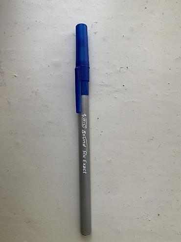блокноты: Шариковая ручка BIC Round Stic Exact, синие чернила. - Тип: шариковая — 1