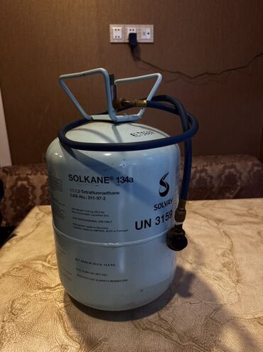 Термостаты: Məhsul: Soyuducu qaz balonu – Solkane 134a (R134a) Marka/istehsalçı