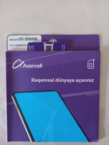 SİM-kartlar: Nömrə: ( 050 ) ( 2426282 ) — 2