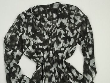 bordowa bluzki z długim rękawem: Блуза жіноча, Janina, S, стан - Хороший