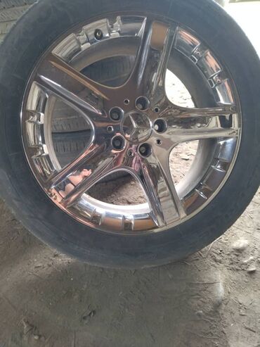 Диски: Литые Диски R 19 Mercedes-Benz, Комплект, отверстий - 5, Б/у — 5