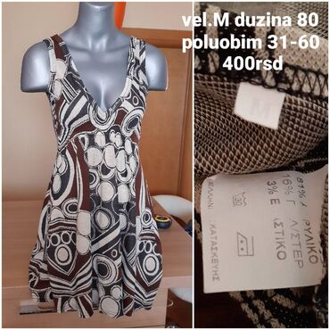 Haljine: M (EU 38), bоја - Šareno, Dugih rukava — 5
