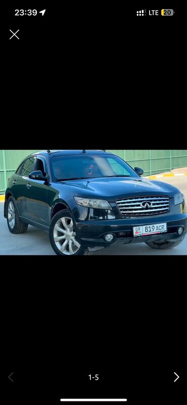 infiniti fx30: Infiniti FX45: 2004 г., 4.5 л, Типтроник, Бензин, Кроссовер