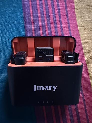 микрофоны бишкек: Бишкек, срочно продаю новую беспроводную петличку jmary. Работает — 2
