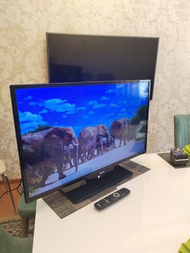 Divanlar: Original bahali tvdir 190m Philps 82 ekran led teze kimi 550 manata