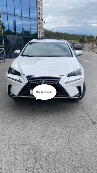 Lexus: Lexus NX: 2017 г., 2 л, Автомат, Бензин, Кроссовер