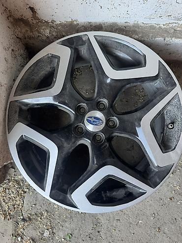литые диски субару: Литые Диски R 18 Subaru, Пара, отверстий - 5, Б/у — 5