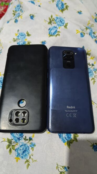 bluetooth qulaqliq: Redmi Note 9, 128 ГБ, цвет - Синий, Отпечаток пальца