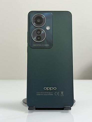 note 7 pro: Oppo Reno 11 F 5G, Б/у, 256 ГБ, цвет - Зеленый, 2 SIM — 1