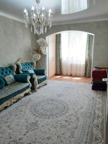 купить квартиру в бишкеке без ремонта: 2 комнаты, 65 м², 106 серия улучшенная, 2 этаж, Евроремонт