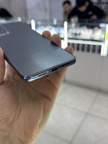 Samsung: Samsung Galaxy A73, Б/у, 128 ГБ, цвет - Серый, 2 SIM, 1 SIM — 2