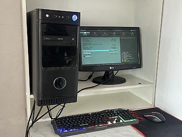 офисный системный блок: Компьютер, ядер - 16, ОЗУ 8 ГБ, Игровой, Б/у, AMD A, AMD Radeon 520, Без накопителя — 1
