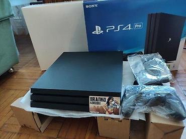 PS4 (Sony Playstation 4): 📞 Kontakt samo telefon 🎮 PS4 Pro 1TB Black – CUH-7216 (poslednji — 1