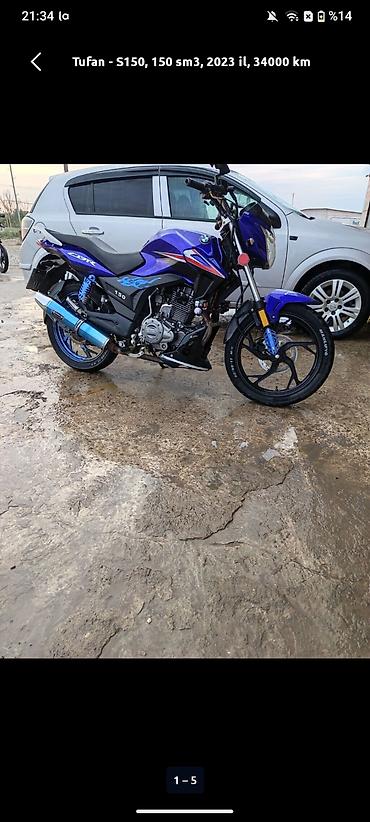 ufc 4 disk: Tufan - 150, 150 sm3, 2023 il, 20000 km — 1
